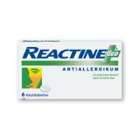 Reactine® Duo Wirkstoffkombi bei Allergie, 6 ST